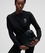 Sudadera Karl Lagerfeld ikonik mini strass negro